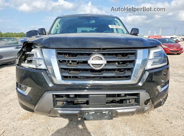 JN8AY2AC5P9180779 2023 NISSAN ARMADA Черный Вид спереди