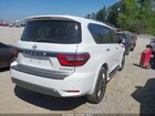 2021 Nissan Armada Platinum 2wd White vin: JN8AY2DAXM9371636
