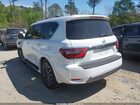 2021 Nissan Armada Platinum 2wd White vin: JN8AY2DAXM9371636