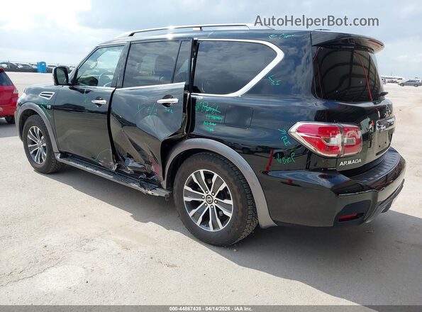 JN8AY2ND3L9112607 2020 NISSAN ARMADA Black Trasero izquierdo