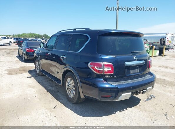 JN8AY2ND7J9053106 2018 NISSAN ARMADA Dark Blue Задняя левая четверть