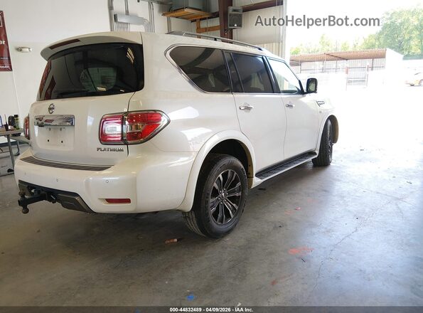 JN8AY2NF7K9350069 2019 NISSAN ARMADA Белый Задняя правая четверть