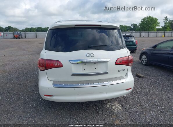 JN8AZ2NF0H9643141 2017 INFINITI QX80 White 