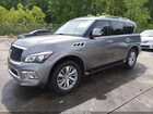2017 Infiniti Qx80   Серый vin: JN8AZ2NF6H9646366