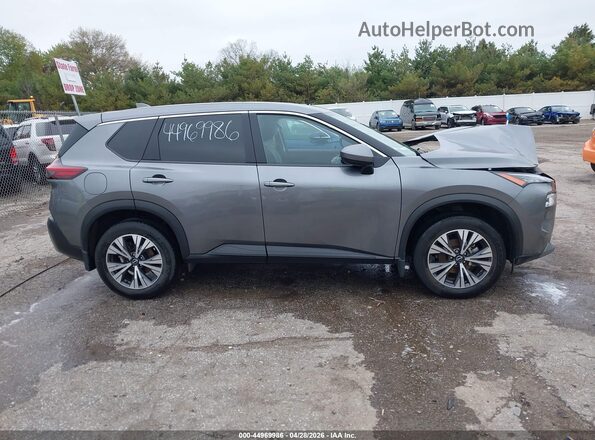 JN8BT3BA4PW433484 2023 NISSAN ROGUE Gray Вид задньої частини салону