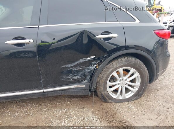JN8CS1MW0HM414092 2017 INFINITI QX70 Black Vista frontal