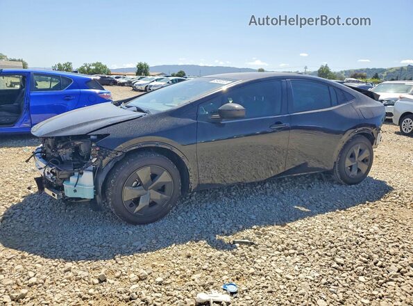 JTDACACU4S3045251 2025 TOYOTA PRIUS Черный Передняя левая четверть