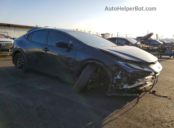 JTDACACU5S3042374 2025 TOYOTA PRIUS Black Przód prawy