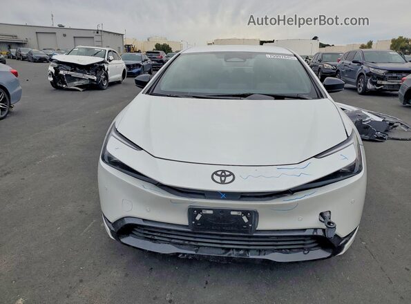 JTDACACUXT3054991 2026 TOYOTA PRIUS White Вид спереду