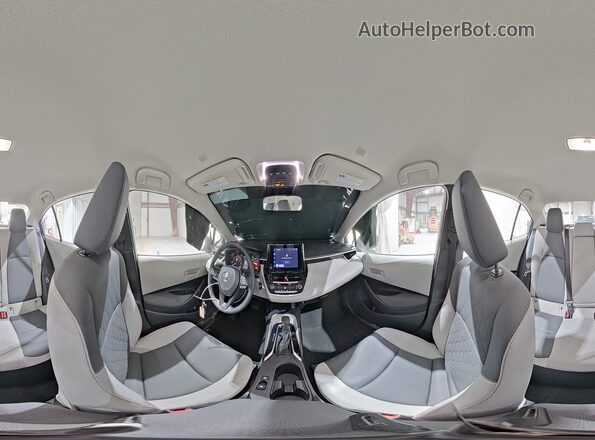 JTDBDMHE6S3020727 2025 TOYOTA LL Синий Вид наклейки с VIN-кодом