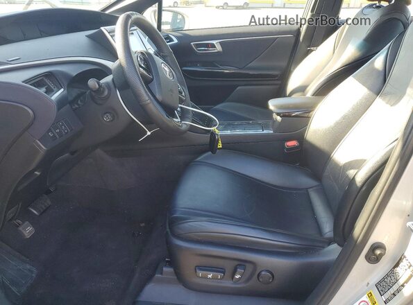 JTDBVRBD0HA002075 2017 TOYOTA MIRAI Silver Вид салону спереду