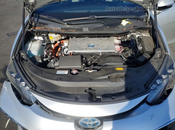 JTDBVRBD0HA002075 2017 TOYOTA MIRAI Silver Вид задньої частини салону