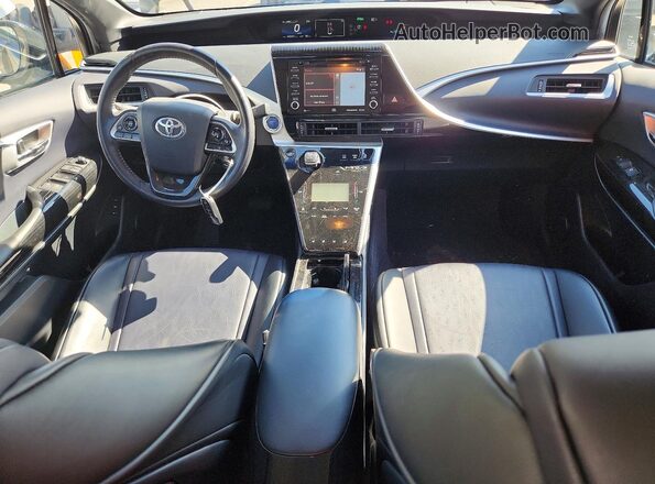 JTDBVRBD3LA007974 2020 TOYOTA MIRAI Black Vista del salpicadero