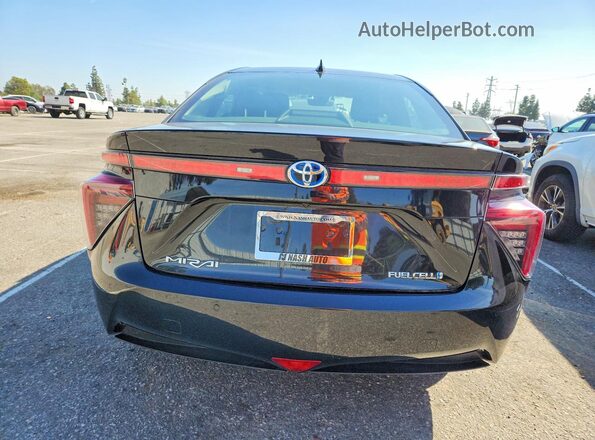 JTDBVRBD3LA007974 2020 TOYOTA MIRAI Black Vista trasera