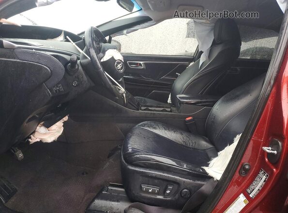JTDBVRBD8KA005667 2019 TOYOTA MIRAI Burgundy წინა სალონის ხედი