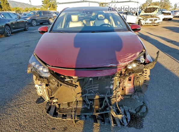 JTDBVRBD8KA006835 2019 TOYOTA MIRAI Бордовый Вид спереди
