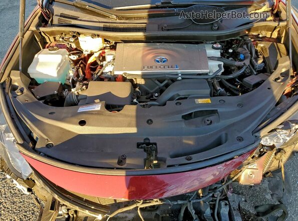 JTDBVRBD8KA006835 2019 TOYOTA MIRAI Бордовый Вид задней части салона