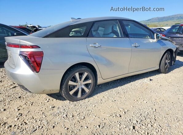 JTDBVRBD9KA007637 2019 TOYOTA MIRAI Silver Tył prawy