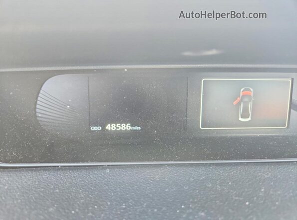 JTDBVRBD9KA007637 2019 TOYOTA MIRAI Silver Widok zestawu wskaźników