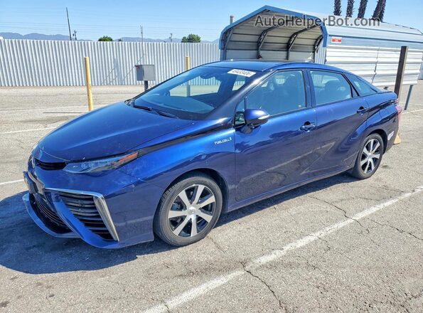 JTDBVRBDXKA006111 2019 TOYOTA MIRAI Blue Front left