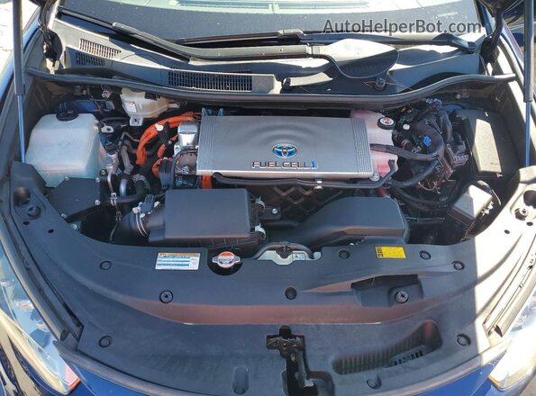 JTDBVRBDXKA006111 2019 TOYOTA MIRAI Blue Rear interior view