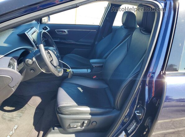 JTDBVRBDXKA006111 2019 TOYOTA MIRAI Blue Front interior view