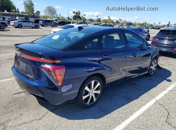 JTDBVRBDXKA006111 2019 TOYOTA MIRAI Blue Rear right