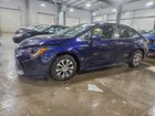 2021 Toyota Corolla Le Blue vin: JTDEAMDE8MJ002921