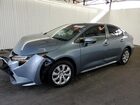 2022 Toyota Corolla Le Gray vin: JTDEPMAE5N3011875 Damage: Left Front Door, Severe Damage, Replacement Required