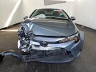 2022 Toyota Corolla Le Gray vin: JTDEPMAE5N3011875 Damage: Front Bumper Reinforcement, Broken, Replacement Required