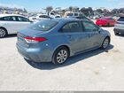 2021 Toyota Corolla Le Синий vin: JTDEPMAE7MJ182346