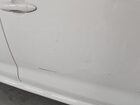 2022 Toyota Corolla Le White vin: JTDEPMAE7N3001106 Damage: Right Front Door, Heavy Scratch, 1 To 2 Inches