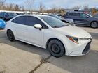 2021 Toyota Corolla Le White vin: JTDEPMAE8MJ152143