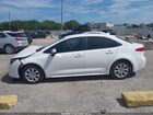 2021 Toyota Corolla Le White vin: JTDEPMAE8MJ189113