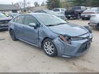 2022 Toyota Corolla Le Blue vin: JTDEPMAE9N3025665