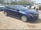 2020 Toyota Corolla Le Blue vin: JTDEPRAE1LJ010096