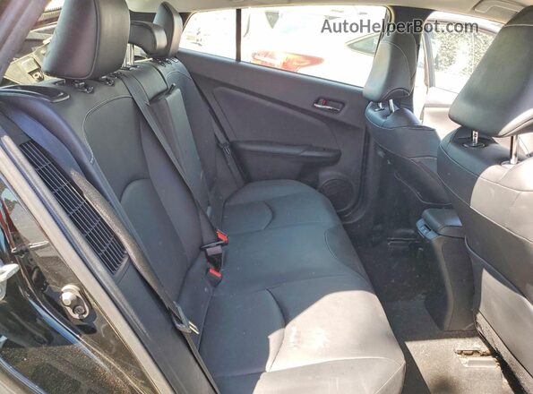JTDKAMFP0N3213974 2022 TOYOTA LIMITED Black უკანა სავარძლების ხედი