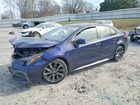 2021 Toyota Corolla Blue vin: JTDP4MCE9MJ055435