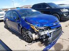 2021 Toyota Corolla Se Blue vin: JTDS4MCE2MJ075651