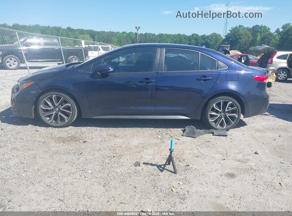 JTDS4RCE2LJ040622 2020 TOYOTA LL Blue Widok wnętrza 360 stopni