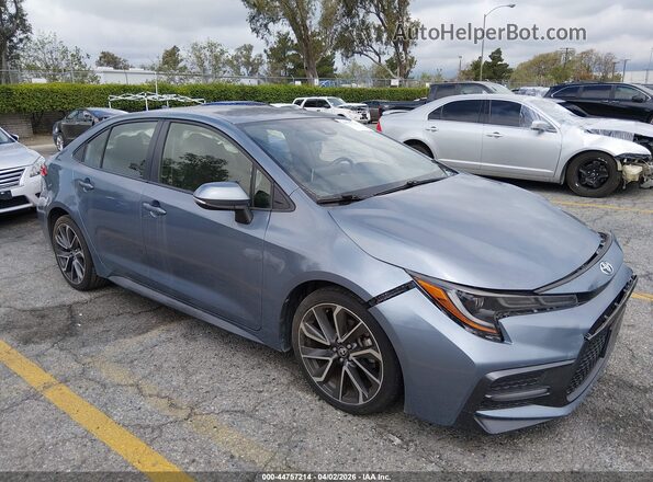 JTDS4RCE9LJ040360 2020 TOYOTA LL Синий Передняя правая четверть