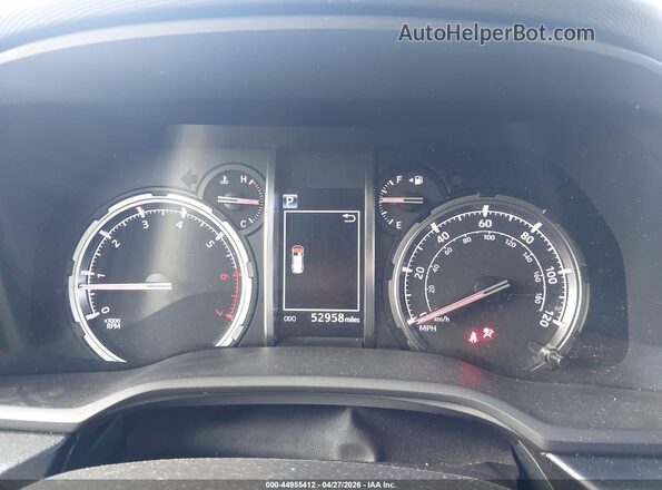 JTERU5JR3M5865314 2021 TOYOTA 4RUNNER Серый Вид задних сидений