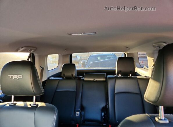 JTESU5JR4P6163860 2023 TOYOTA 4RUNNER Gray Вид задніх сидінь