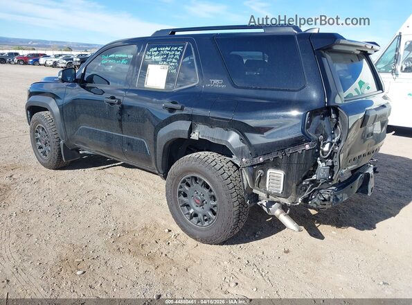 JTEVB5BR7S5001107 2025 TOYOTA 4RUNNER Black უკანა მარცხენა