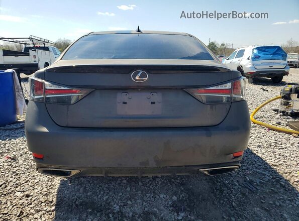 JTHBA1BL6GA001286 2016 LEXUS GS Серый Вид сзади