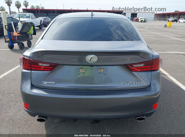 JTHBA1D26G5035676 2016 LEXUS IS 200T Gray 
