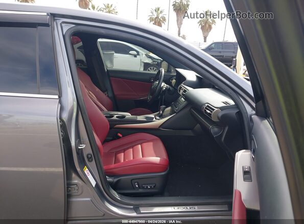 JTHBA1D26G5035676 2016 LEXUS IS 200T Gray Vista interior delantera
