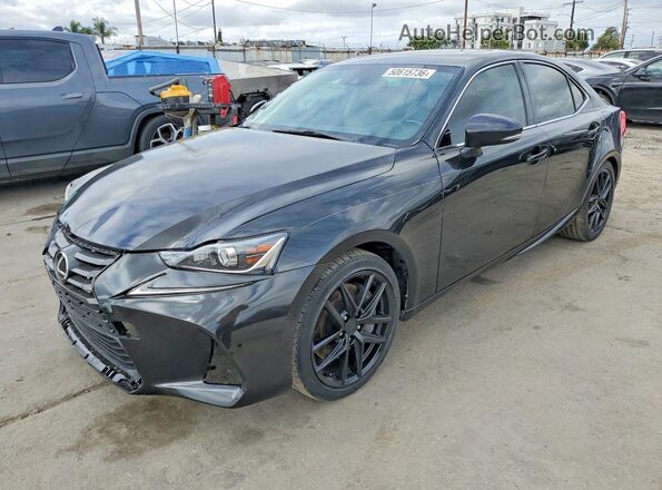 JTHBA1D26J5068071 2018 LEXUS IS Черный Передняя левая четверть