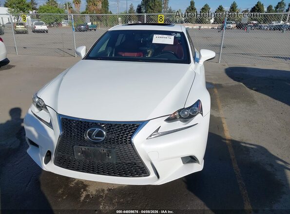 JTHBA1D28G5035744 2016 LEXUS IS 200T Белый Вид спереди