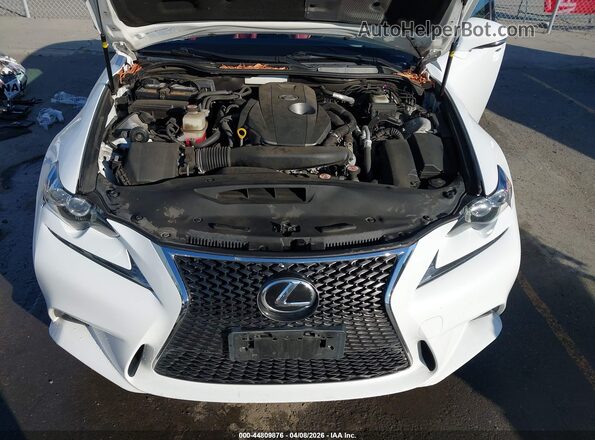 JTHBA1D28G5035744 2016 LEXUS IS 200T Белый Вид сзади